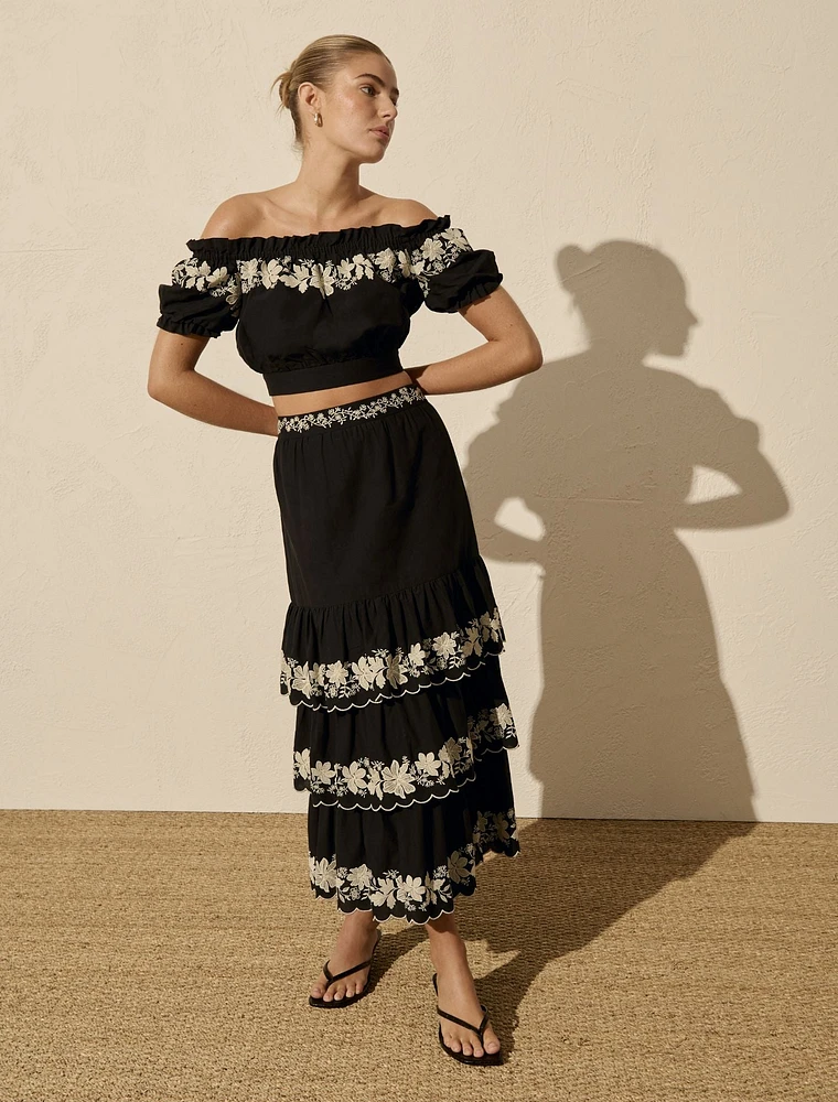 Blaire Embroidery Top