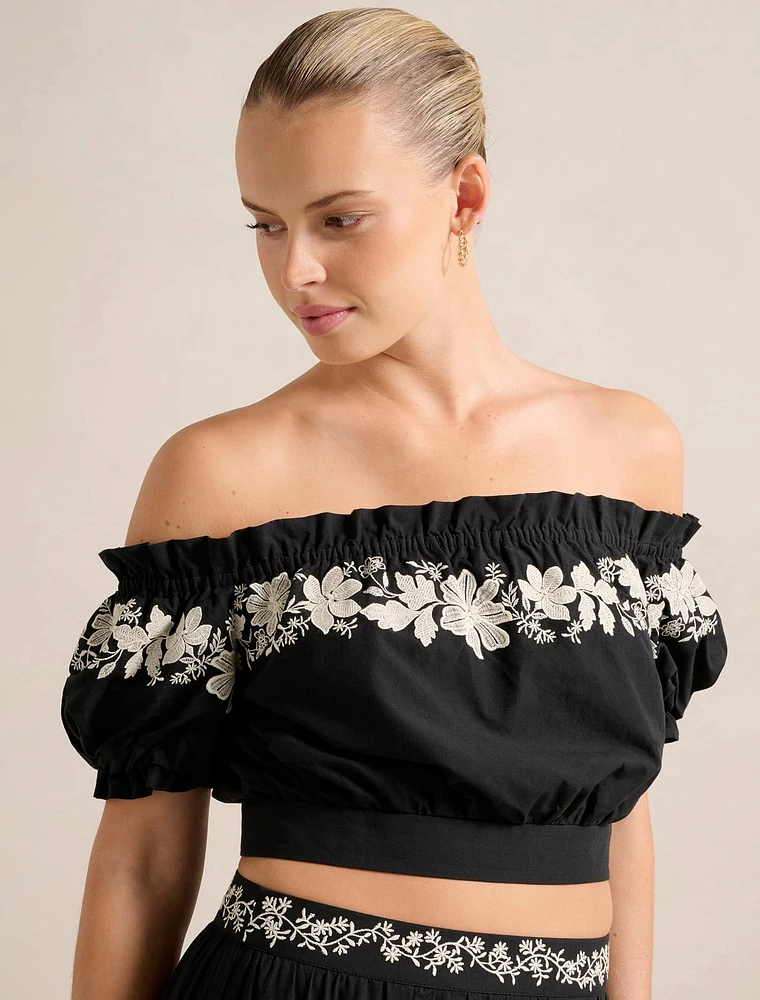 Blaire Embroidery Top