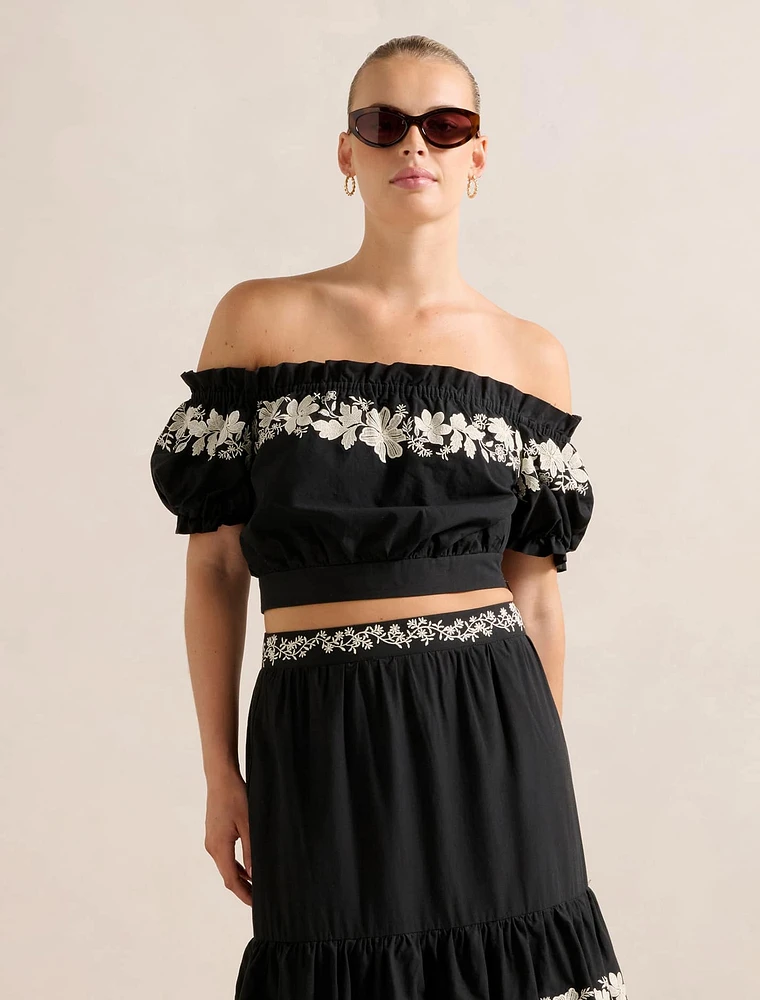 Blaire Embroidery Top