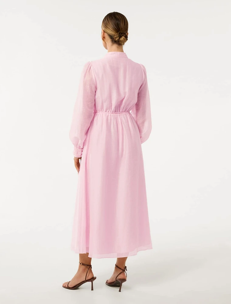 Yasmin Petite Floral Detail Midi