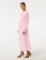 Yasmin Petite Floral Detail Midi