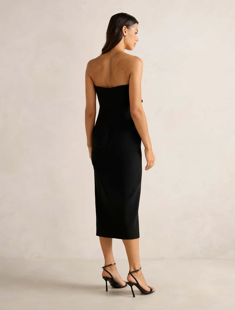 Tessa Flower Midi Dress