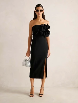Tessa Flower Midi Dress