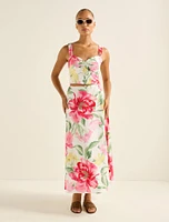 Talia Twist Front Bustier Top