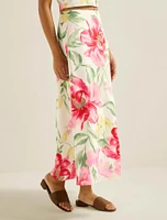 Talia Printed Midi Skirt