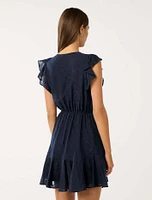 Maxine Flutter Sleeve Mini