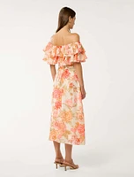 Jemima Ruffle Midi