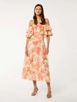 Jemima Ruffle Midi