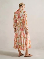 Tina Long Sleeved Midi