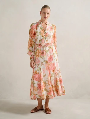 Tina Long Sleeved Midi