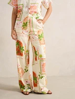 Ola Linen Wide Leg Pant