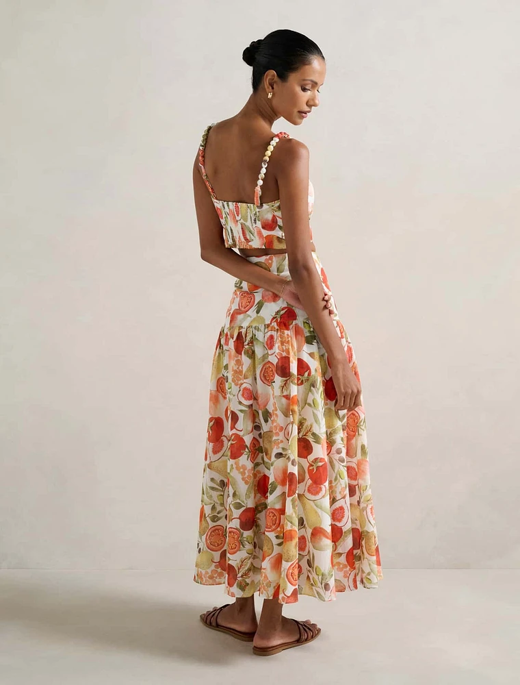 Flore Petite Midi Skirt