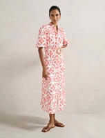Rhiannon Petite Embroidered Midi Dress