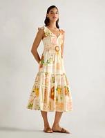 Layne Printed Midi Dress