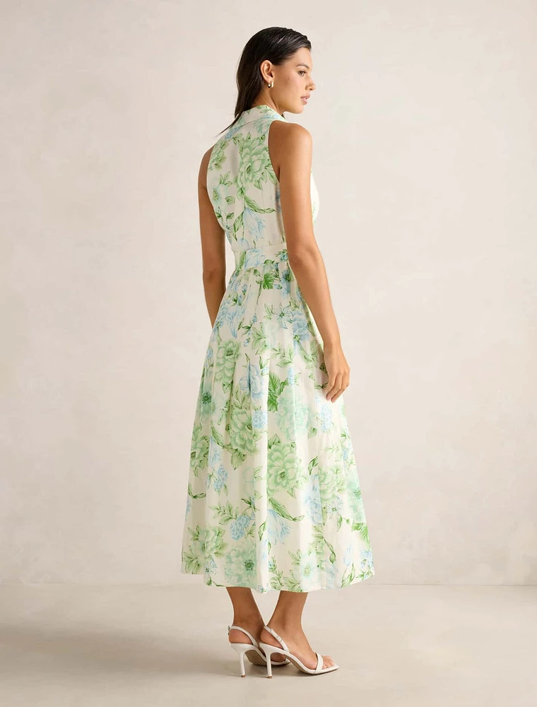 Lindsey Linen Tennis Dress