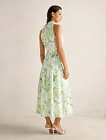 Lindsey Linen Tennis Dress
