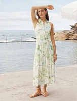 Lindsey Linen Tennis Dress