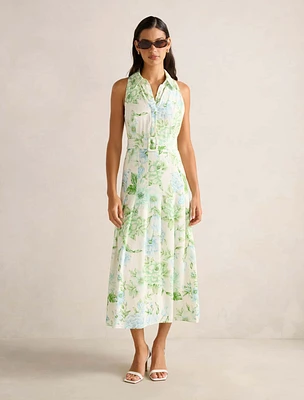 Lindsey Linen Tennis Dress