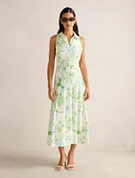 Lindsey Linen Tennis Dress
