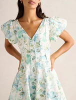 Camden Bubble Sleeve Mini Dress