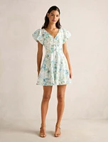 Camden Bubble Sleeve Mini Dress