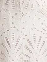Molly Petite Embroidered Midi Dress