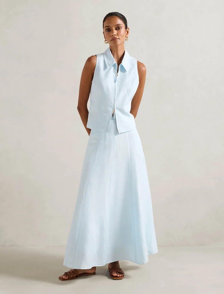 Georgina Petite Godet Skirt