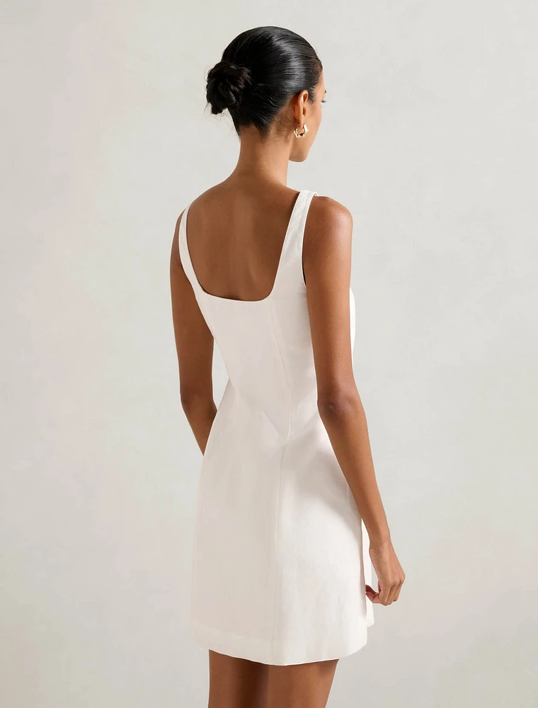 Monica Petite Bow Front Mini