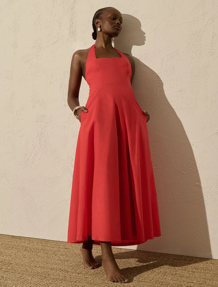 Stevie Halter Midi Dress