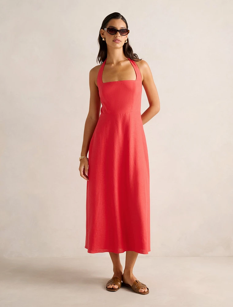 Stevie Halter Midi Dress