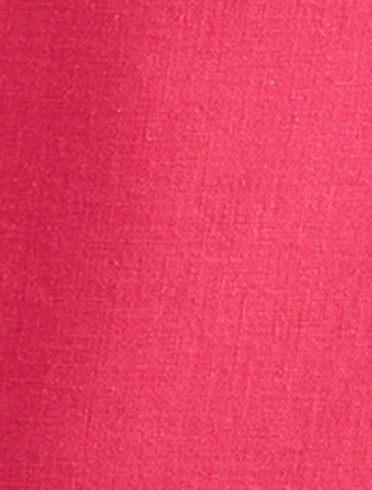 Stevie Halter Neck Linen Mini Dress