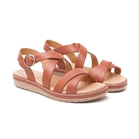 Sandalia Casual Flexi para Mujer con Suela Extra Ligera Estilo 100227 Terracota