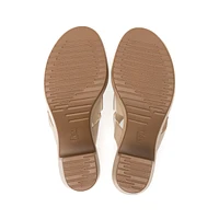 Sandalia De Tacón Flexi para Mujer con Suela Flexible Estilo 102922 Taupe