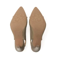 Zapatilla Puntal Flexi para Mujer con Plantilla Transpirable Estilo 104515 Taupe