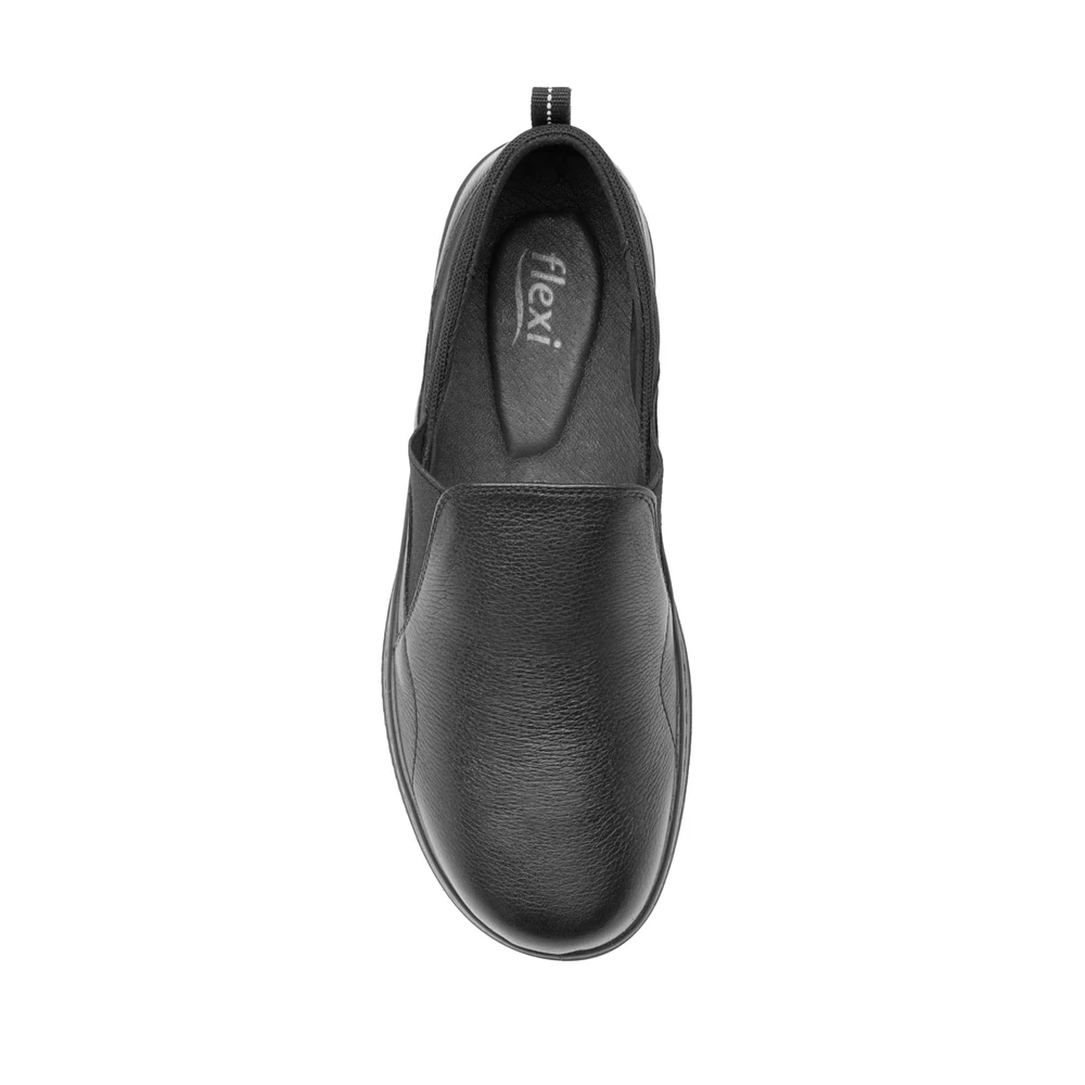 Slip On Casual Flexi para Mujer con Walking Soft Estilo 110303 Negro