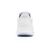 Sneaker Casual Agujetas Flexi para Mujer con Acabado Tamporeado Estilo 117205 Blanco