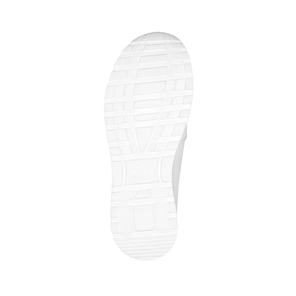 Sneaker Slip On Flexi para Mujer con Acabado Tamboreado Estilo 117207 Blanco