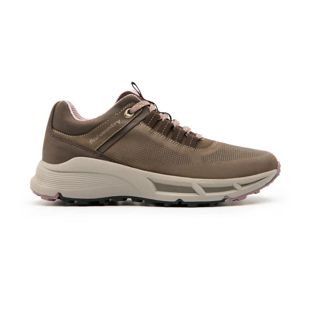 Sneaker Outdoor Flexi Country para Mujer Estilo 118702 Taupe