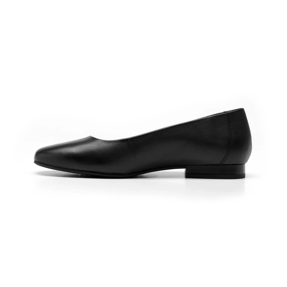 Balerina Flexi para Mujer con Plantilla Comfort Pad Estilo 119901 Negro