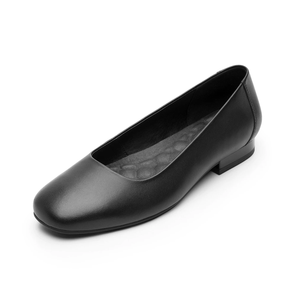 Balerina Flexi para Mujer con Plantilla Comfort Pad Estilo 119901 Negro