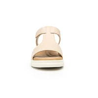 Sandalia Flexi para Mujer con Plantilla Acojinada Estilo 124202 Beige