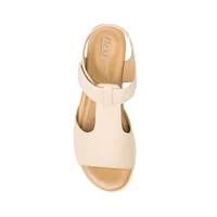 Sandalia Flexi para Mujer con Plantilla Acojinada Estilo 124202 Beige