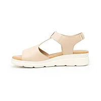 Sandalia Flexi para Mujer con Plantilla Acojinada Estilo 124202 Beige