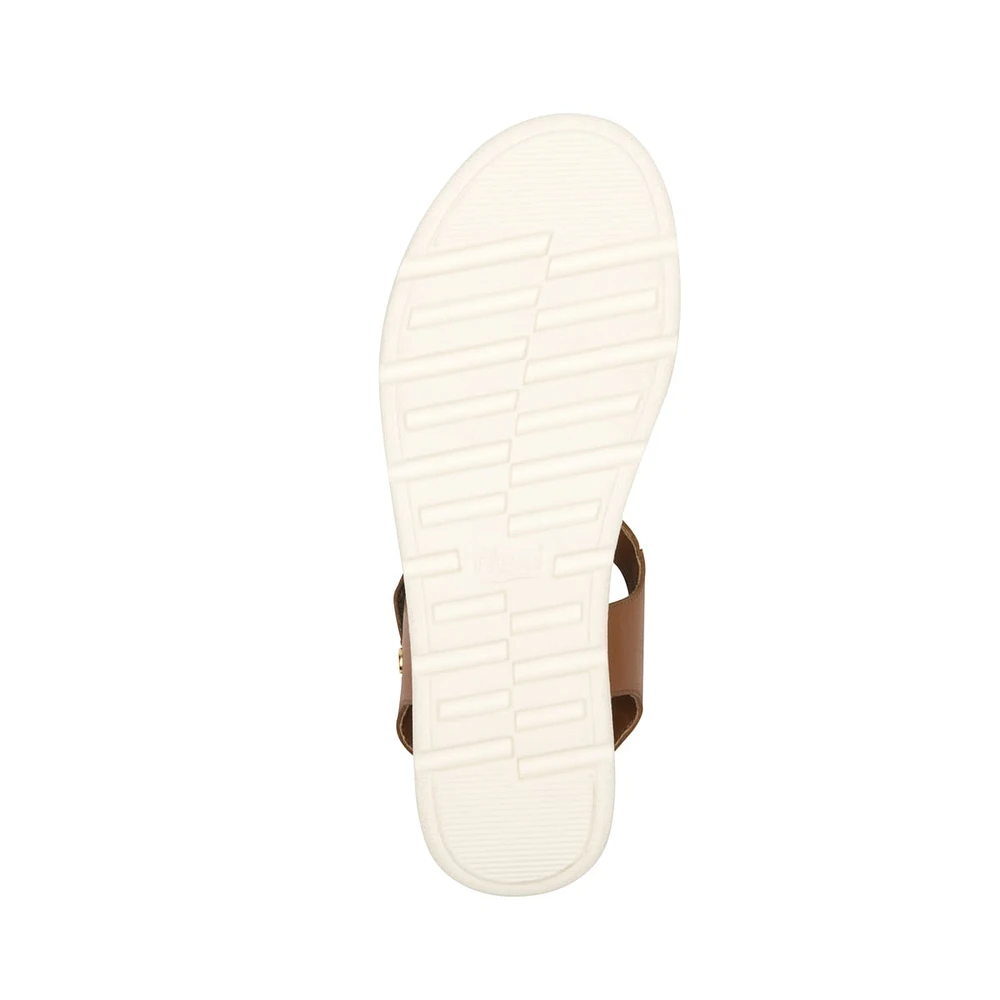 Sandalia Flexi para Mujer con Plantilla Acojinada Estilo 124202 Tan