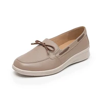 Mocasín Herraje Flexi para Mujer con Doble Plantilla Estilo 124505 Taupe