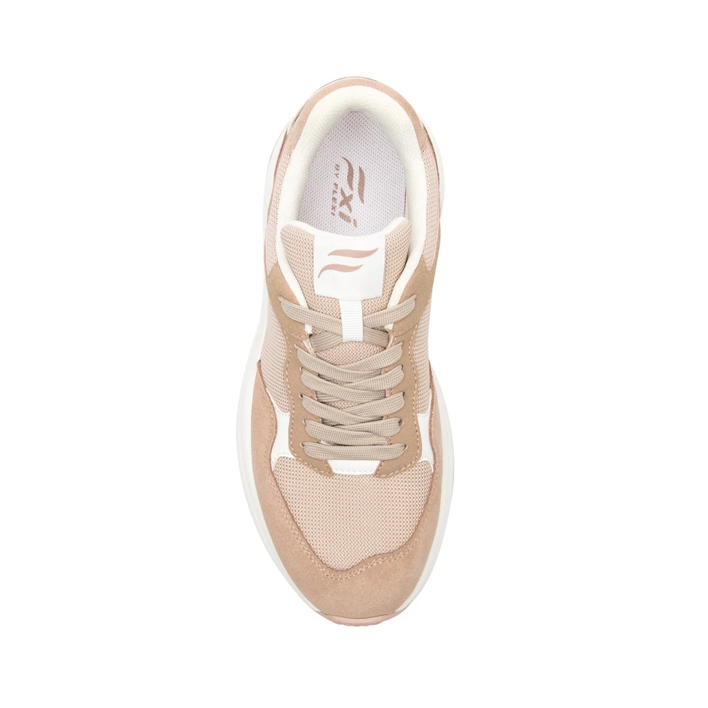 Sneaker Casual Flexi para Mujer con Suela Extra Ligera Estilo 124901 Rosa