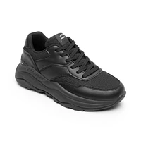 Sneaker Casual Flexi para Mujer Estilo 124902 Negro