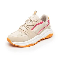 Sneaker Casual Flexi para Mujer con Suela Extra Ligera Estilo 124903 Beige