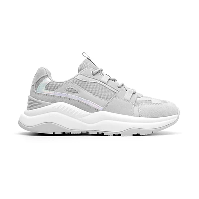 Sneaker Casual Flexi para Mujer con Suela Extra Ligera Estilo 124903 Gris