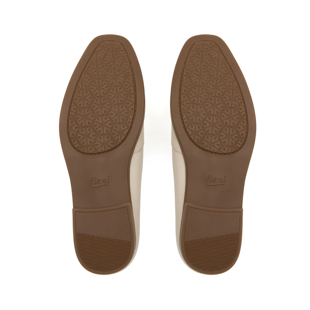 Slip On Flexi para Mujer Estilo 126601 Hueso